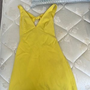 Yellow Zara Dress